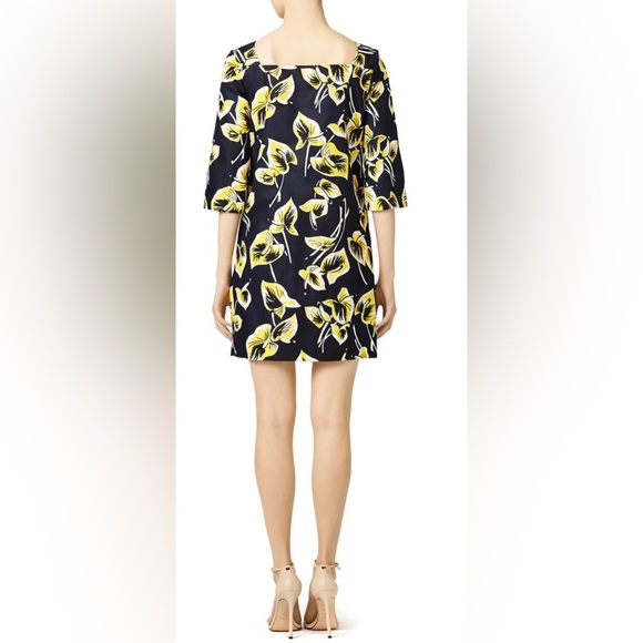 Marni Amlapura Floral Print Black and Yellow Dress - Picture 2 of 11